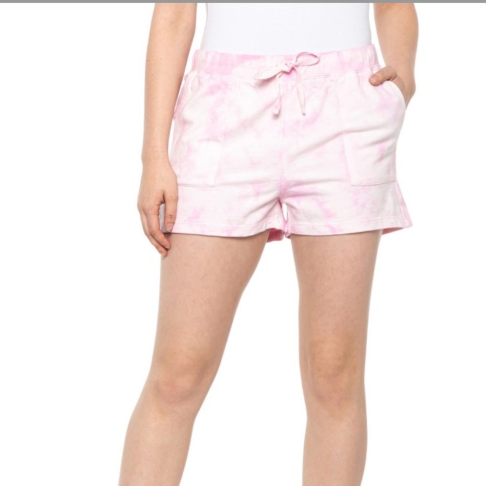 🆕 Lucky Brand pink Tie dye Shorts with pockets medium